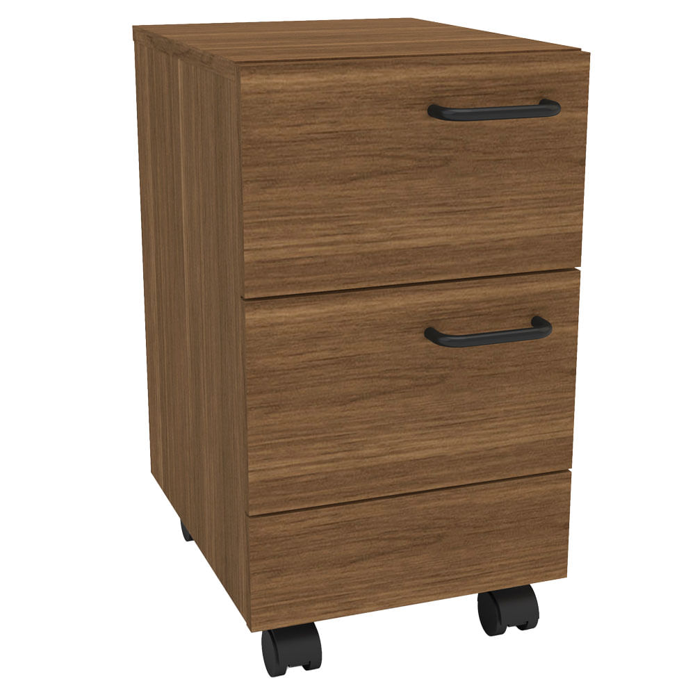 Archivador VIVA HOME 2 Cajones Osaka Castaño