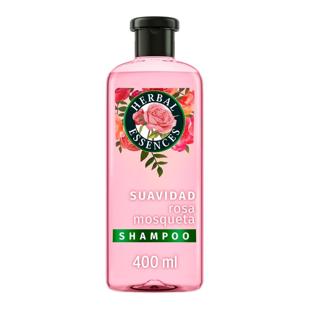 Shampoo HERBAL ESSENCES Rosa Mosqueta Frasco 400ml