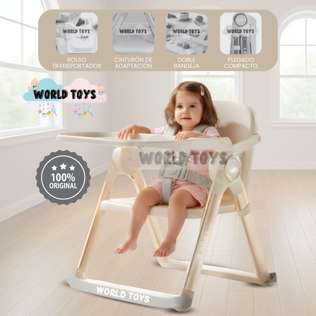 Silla Portatil Plegable SIENNA Edición Limitada Beige