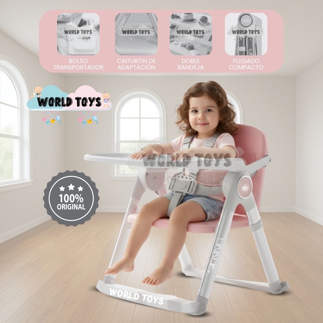 Silla Portatil Plegable SIENNA Edición Limitada Pink