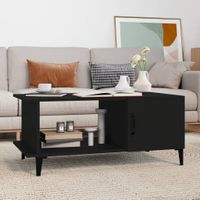Mesa de centro Moderna Santy color Negro TU MESITA