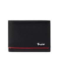 Billetera para Hombre Casual con Detalle de Linea en Contraste Renzo Costa Wpc 2153 1 Blac 9 Dar Red