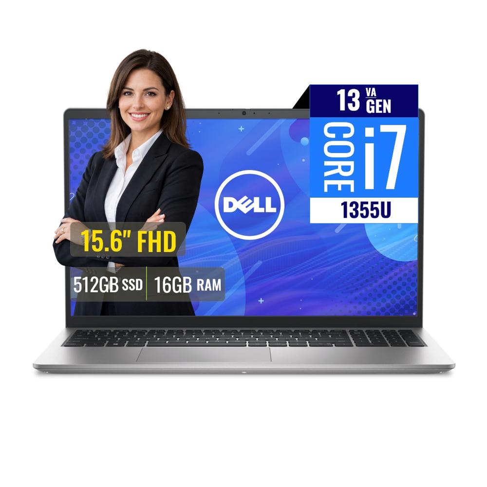 Laptop Dell DC15250 Intel Core i7 1355U 16GB RAM 512GB SSD M.2 15.6 FHD FreeDOS 3XHY0