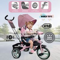 Triciclo Guiador FORD SILVER Edición Limitada Rosa