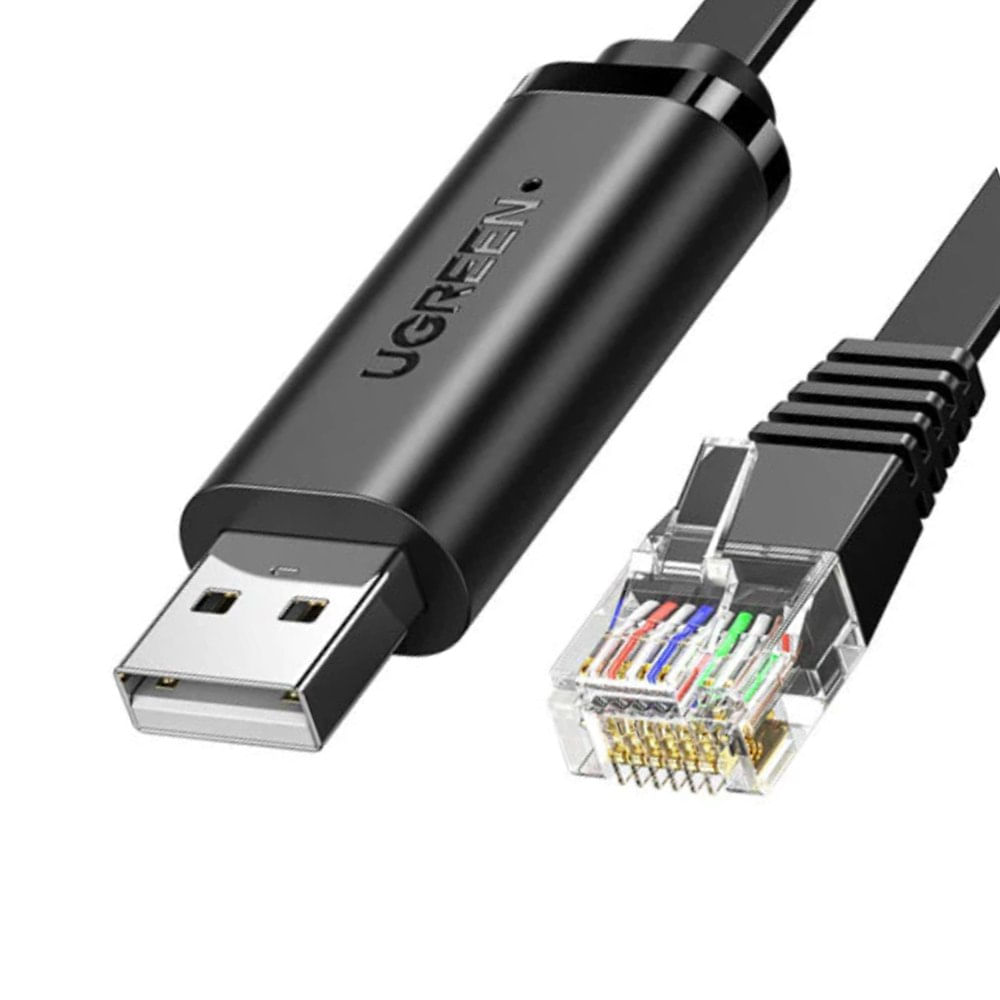 Cable USB a RJ45 UGREEN rs232 Consola Ethernet Red 1.5 Metros