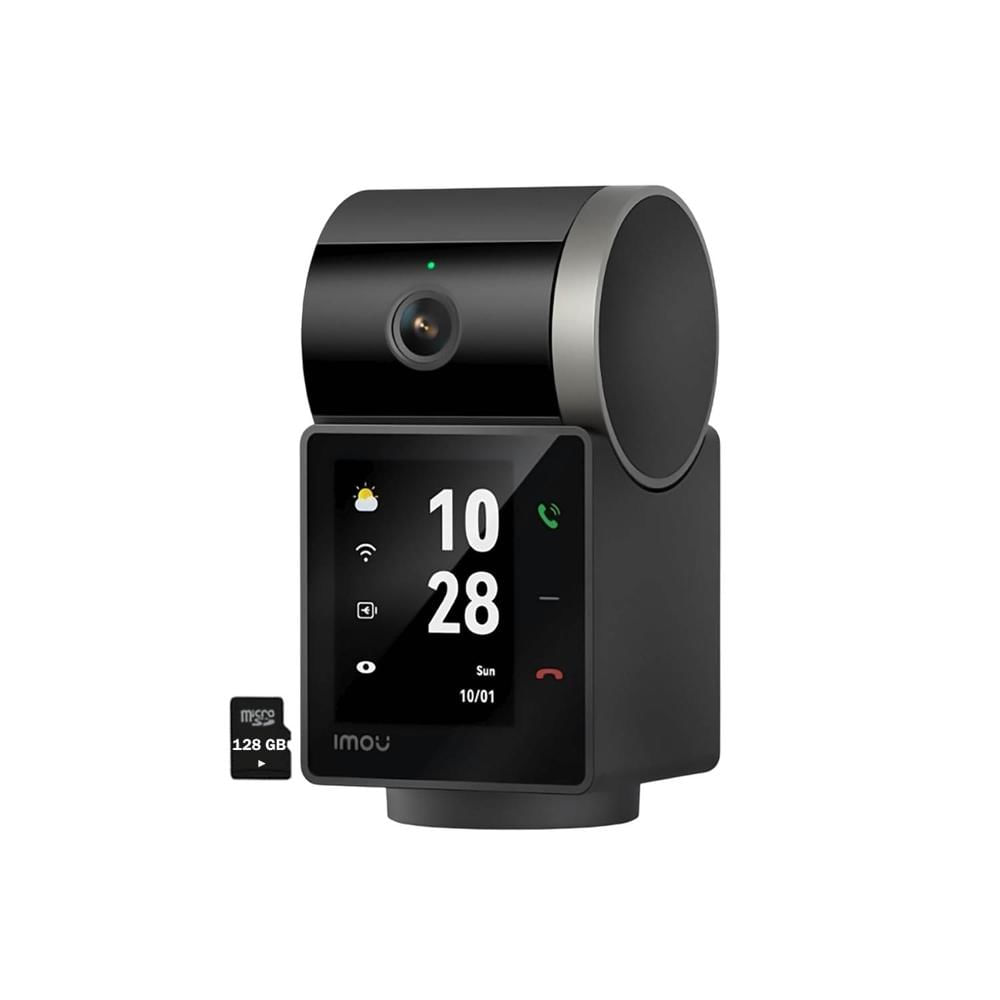 Cámara Vigilancia Rex VT 5MP 3K Imou Detección Sonido Inusual Pantalla Videollamada Gira 360 128GB