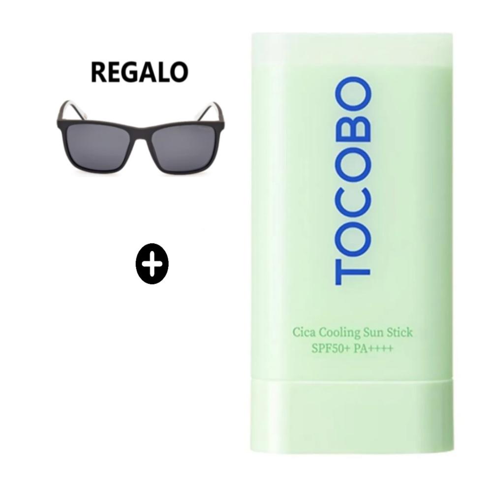 Protector Solar en Barra TOCOBO Cica Cooling Sun Stick Spf50 18g más Lentes