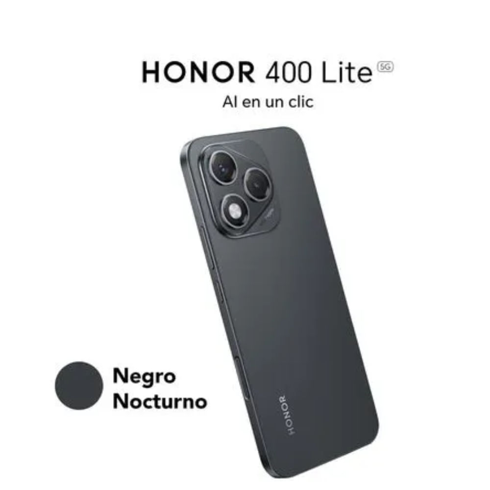 HONOR 400 LITE 5G 12 RAM 256GB NEGRO
