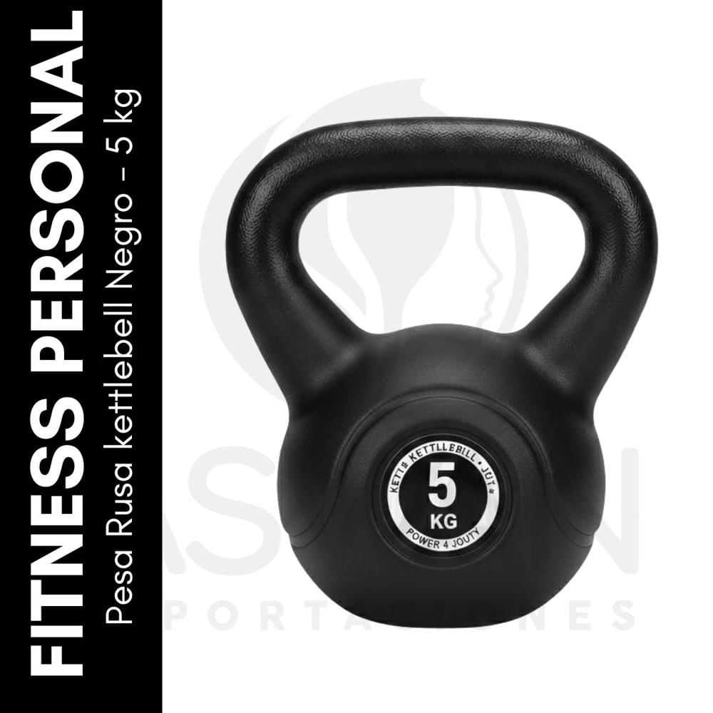 Pesa Rusa kettlebell Negro - 5 kg
