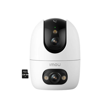 Cámara Seguridad Imou Ranger 2 Dual 10MP 5MP + 5MP Doble lente Detección IA Botón llamada 128GB