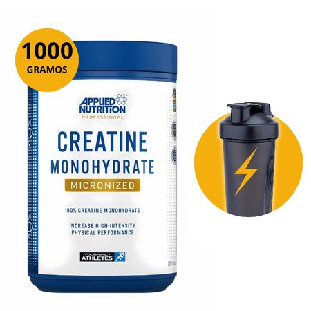 Creatina Monohidratada Applied 1KG- shaker - applied nutrition
