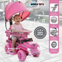 Correpasillo Guiador MINI JEEP para Niños Pink