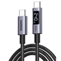 Ugreen Cable USB-C a USB-C 240W 1m Carga Rápida Pantalla LED iPhone 17 L530 - 65866