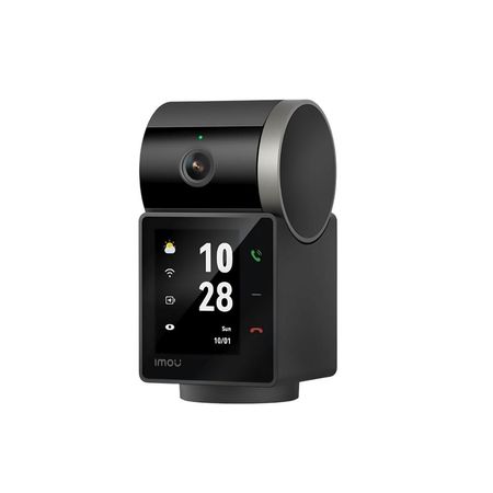 Cámara Seguridad Imou Rex VT 5MP 3K Panorámica Detección Humana Mascota Pantalla Videollamada