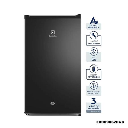 FRIGOBAR ELECTROLUX 90 L NEGRO - ERD090G2HWB