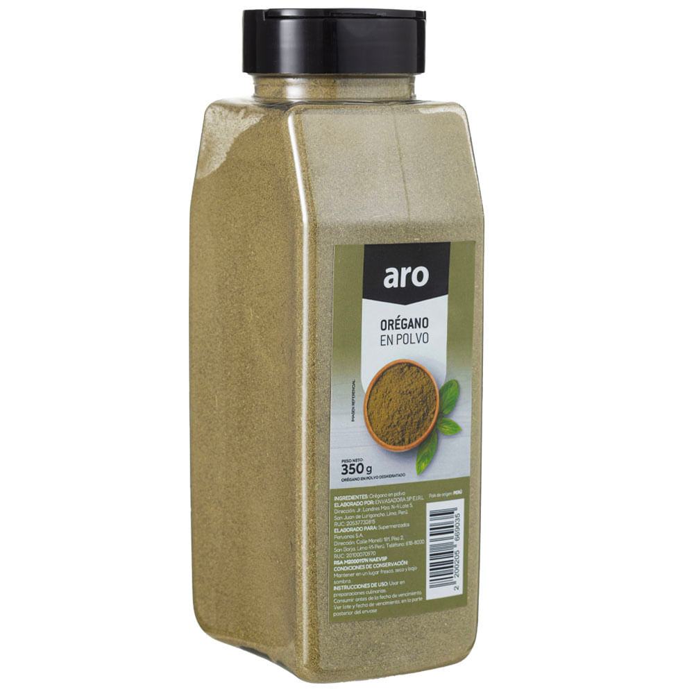 Orégano en Polvo ARO Frasco 350g