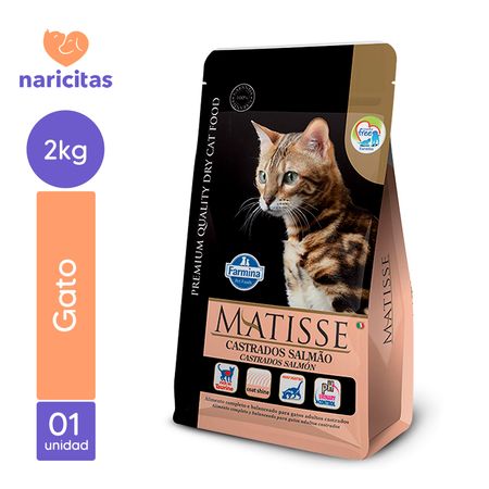 Alimento para Gato Matisse Adulto Castrado Salmón 2kg