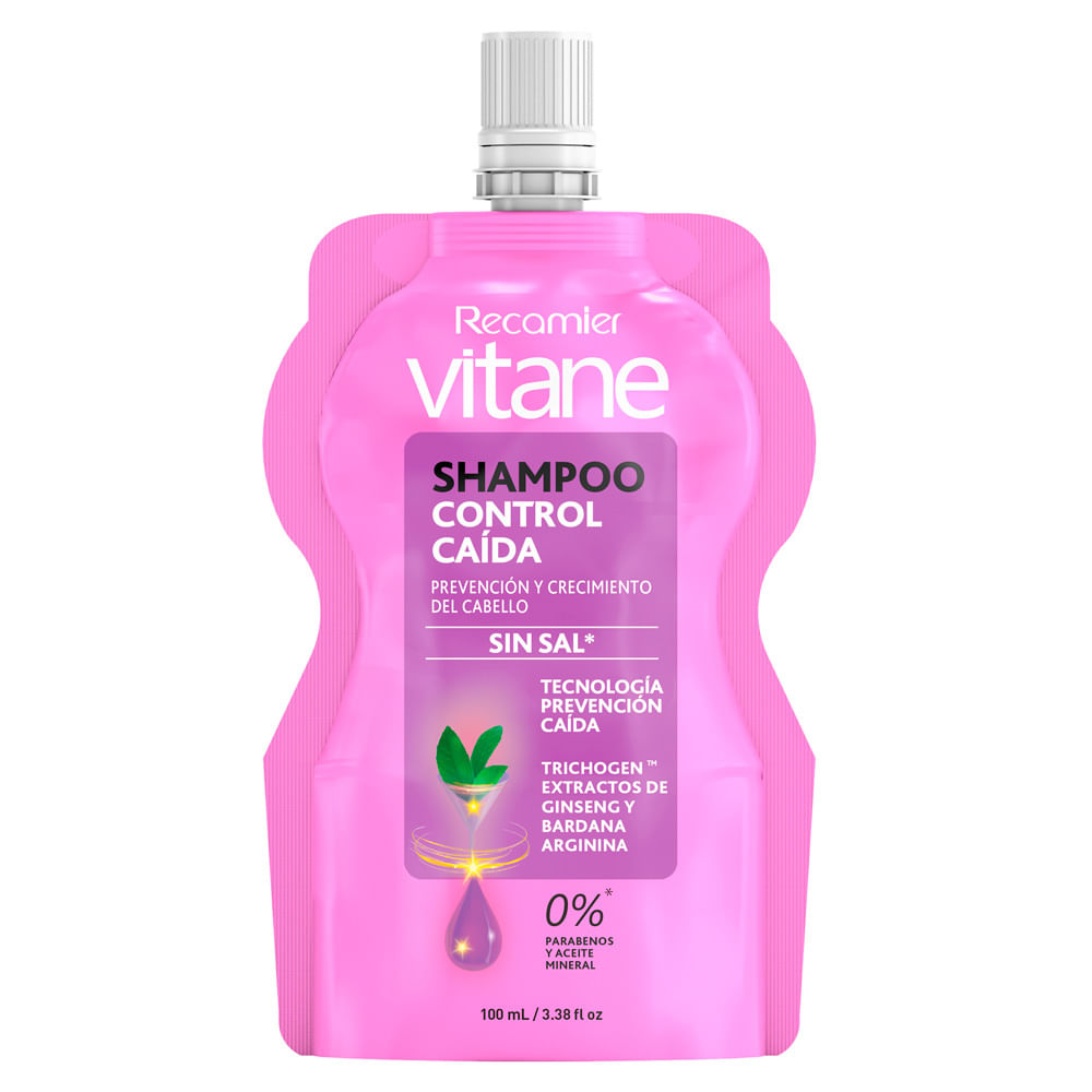 Shampoo Anticaída VITANE para Mujer Doypack 100ml