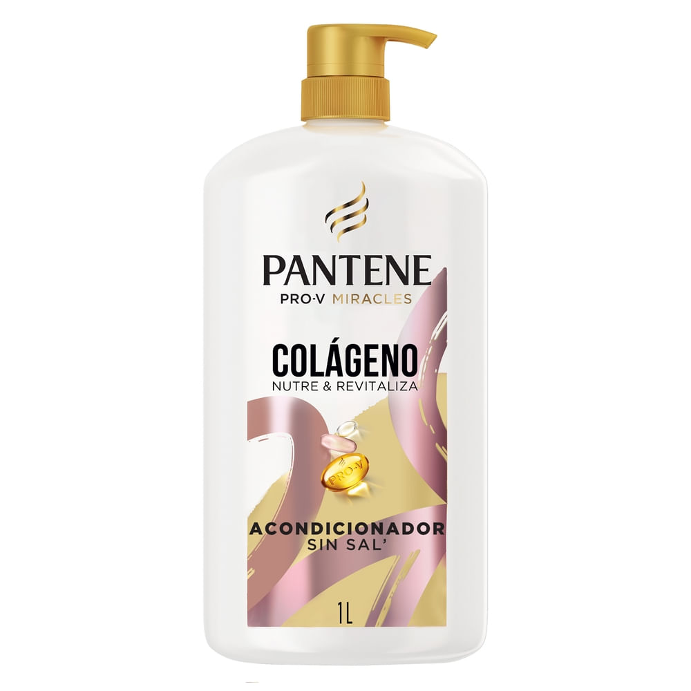 Acondicionador PANTENE Colágeno Botella 1L