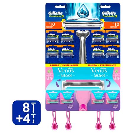 maquina-de-afeitar-guilette-desechable-prestobarba-blister-4unmaquina-de-afeitar-venus-blister-8un