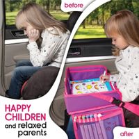 Bandeja De Viaje Premium De Niña Kit Pintura Auto Camioneta