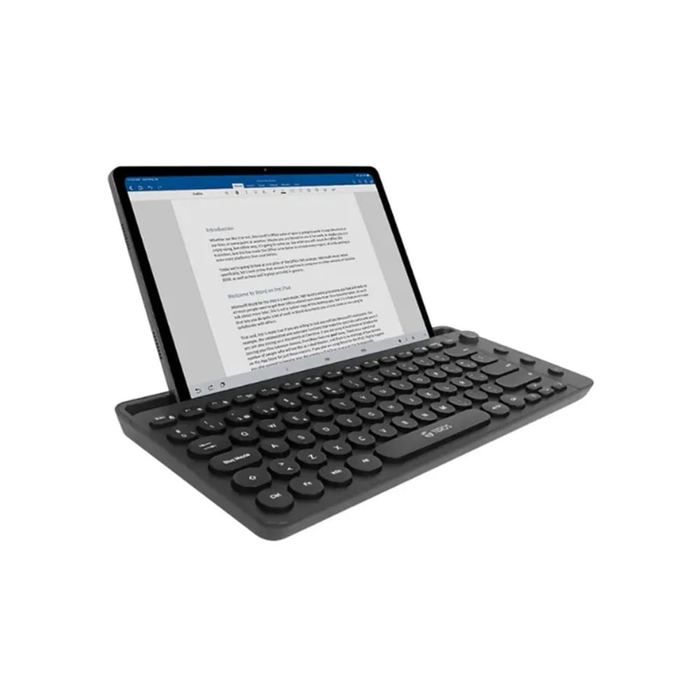 TECLADO INALAMBRICO TEROS TE-4064N BLUETOOTH 3.0 NEGRO