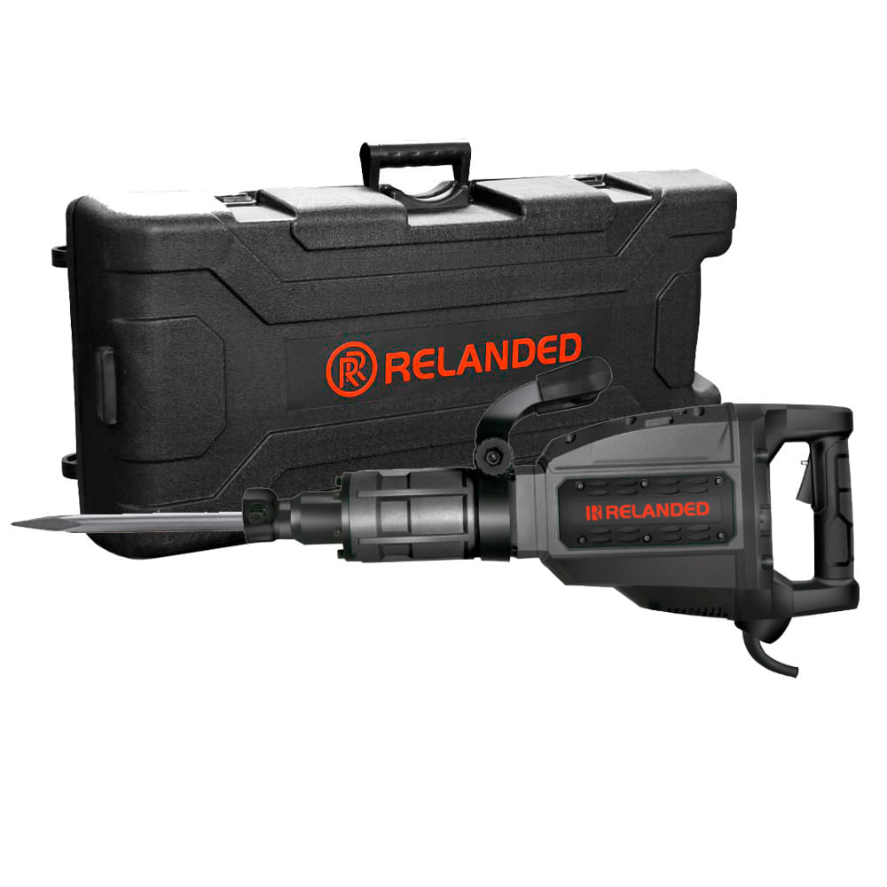 Martillo Demoledor 30mm 60J 1950W RELANDED RR-2135 con Maletín AVR