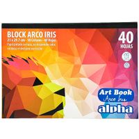Art Book ALPHA Arcoíris Ecológico 40 Hojas