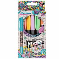 Marcadores Indelebles ARTESCO Colores Pastel 6un