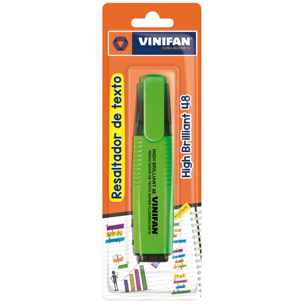 Resaltador VINIFAN High Brilliant 48 Verde