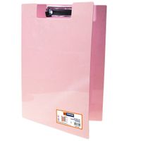 Carpeta VINIFAN con Sujetador Superior Color Rosa Pastel 1un