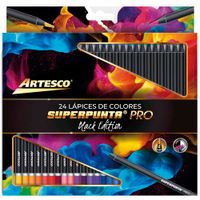 Colores Superpunta Pro ARTESCO Black Edition 24un