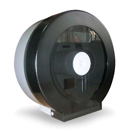 Dispensador de Papel Higiénico Jumbo Ebriel Negro 27x27cm