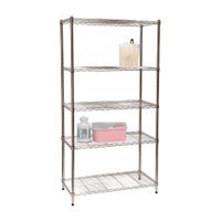 Estantería Metálica Cromada Orange 5 Niveles 180x90x35cm