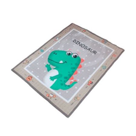 Alfombra de piso con Estampado de Dinosaurio para Niños