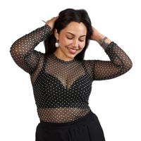 Top de tul Polka Dots - Miss Lady