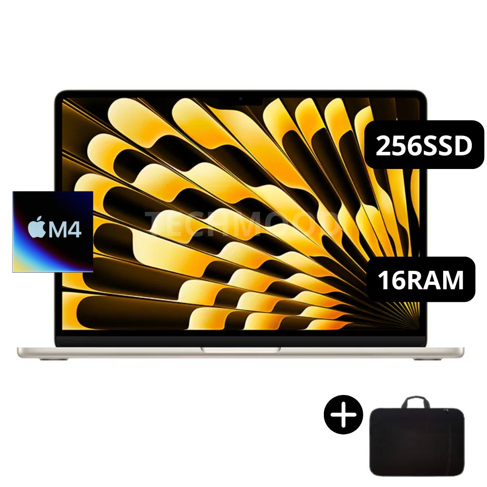 Macbook Air 13inch 256gb 16RAM CHIP M4 Starlight