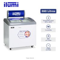 TF-2600 - Congelador Horizontal 260Lt Blanco Ilumi