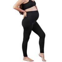 Leggins de maternidad embarazada de algodón licrado