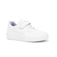 Zapatillas Escolares Cuero JA24-CG818 Blanco