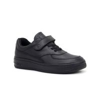 Zapatillas Escolares Cuero JA24-CG818 Negro