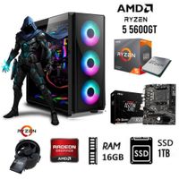 Computadora PC  GAMER RYZEN 5 5600GT  3.2Ghz RAM 16GB  DISCO SOLIDO SSD  1TB