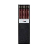 Lápiz de Grafito HI-UNI 6B Estuche x12