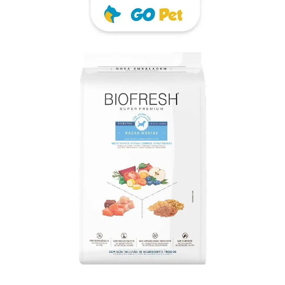 Biofresh Cachorro Rz. Mediana Mix de Carnes 10.1 Kg