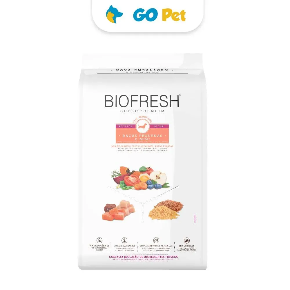 Biofresh Perro Adulto Light Rz. Mini y Pequeña Mix de Carnes 10.1 Kg