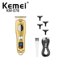 Máquina Cortadora Patillera Profesional Inalámbrica Kemei KM-078 Aleatorio