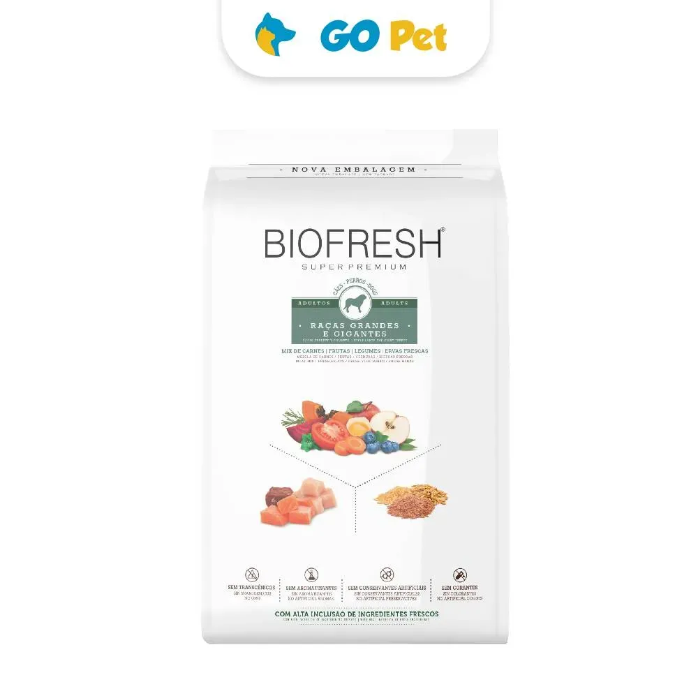 Biofresh Perro Adulto Rz. Grande y Gigante Mix de Carnes 15 Kg