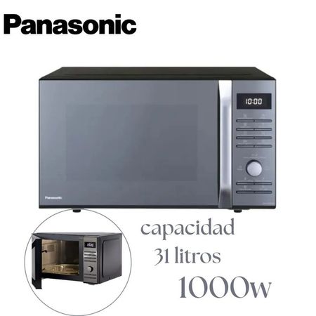 Horno Microonda Panasonic NN-GD55QBRPK - 31 LT Plata