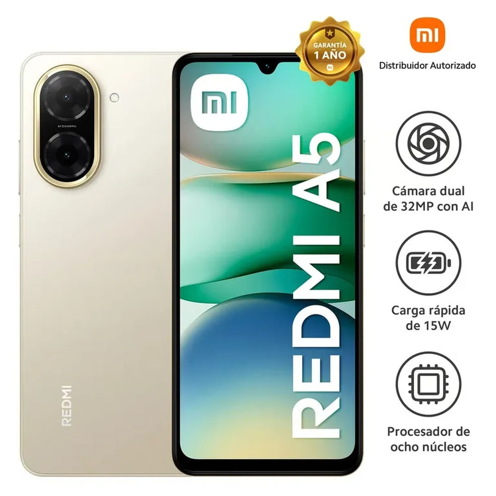 XIAOMI REDMI A5 3GB+64GB SANDY GOLD