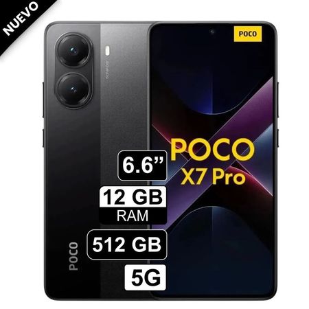 Celular Xiaomi Poco X7 Pro Dual SIM 5G 512GB 12GB RAM 50mpx Negro Negro